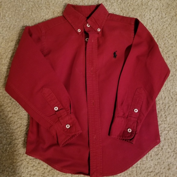 red ralph lauren button down